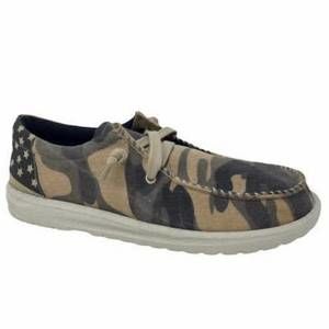 NEW GYPSY JAZZ men's mr. j cade sneakers in green camo